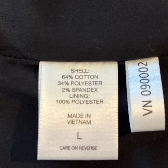 New York & Co Women's Minimalist Dark Blue Midi Sheath Dress Fully Lined Large - Picture 3 of 13